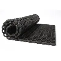 Perfect Home Merkloos Merkloze Rubberen Deurmat 50x100 cm - Extra Dik 22mm