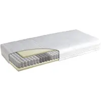 Mörgenn M-Resort matras - Pocketvering + Hybrid schuim + Cooltouch - 7 comfortzones - 70x220 cm