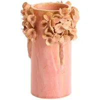 Light & Living - Vaas LUSERNA - Roze - 13x13x18 cm