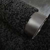 Oxide Zwarte Deurmat 80x120 cm - Stijlvolle, Absorberende Vloermat
