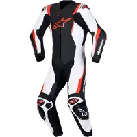Alpinestars Missile V3 1-delig leren pak Wit/Zwart/Rood 54 Mannen