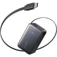 Anker Nano Powerbank 10.000 mAh met 45 Watt Snelladen Zwart