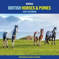 CAROUSEL CALENDARS RSPCA, Britse Paarden en Pony's Kalender 2027