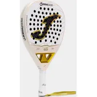 Joma Slam Pro Iconic padelracket, model 401913.001, wit/goud
