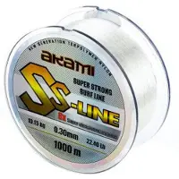 Akami Ss-line Monofilament 1000 M Transparant 0.250 mm