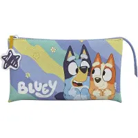 Blueys Cyp Brands Light Waves Bluey Etui, drievoudig, meerkleurig. Meerkleurig. Één maat