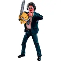 Hiya Toys Texas Chainsaw Massacre (1974) - Mini actiefiguur, schaal 1/18, LeatherFace - Masker van "Pretty Woman", 11 cm