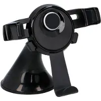 All Ride Smartphonehouder Auto - Universeel Geschikt voor Alle Smartphones - 360 Graden Verstelbaar - Bevestiging Voor op Dashboard of Autoruit - Handsfree Bediening - Kleur Zwart