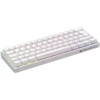 Newskill Draadloos toetsenbord Newskill Wit Qwerty Spaans