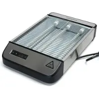 Aigostar Broodrooster, 1000W, 6 standen, LCD-display, roestvrij staal, zilver, model B302023IV