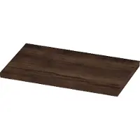 Basic Line Top Fontein Topblad 40x23cm - Barista Oak - 8718835666972 - Rechthoekig - Wastafels, Fonteinen, Topbladen