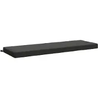 vidaXL Bankkussen SOEST 100% Polyester Antraciet 140 x 50 x 8 cm