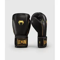 Venum G-Core Bokshandschoenen – Zwart/Goud voor Boksen, Kickboksen & Muay Thai - 16 OZ