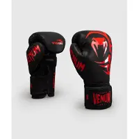 Venum Mike Tyson Replica Bokshandschoenen – Zwart/Rood - 12 OZ