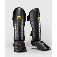 Venum Contender 1.5 XT 3D Scheenbeschermers – Zwart Goud – Kickboksen & Muay Thai - M