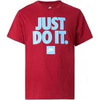 Nike Shirt lichtblauw / rood / wit
