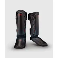 Venum Demon Scheenbeschermers Black Grey – Voor Muay Thai & Kickboksen - M