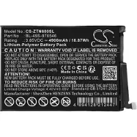 123accu ZTE BL-49S-976546 accu (3.85 V, 4900 mAh, huismerk)
