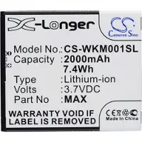 123accu Explay L5503AE accu (2000 mAh, huismerk)