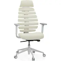 Hjh OFFICE Bureaustoel / draaistoel ERGO LINE W stof salted caramel