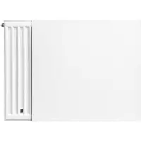 Boss & Wessing Radiator voorplaat bws wesley 70x100 cm vlakke afwerking wit