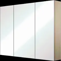 Linie Montro spiegelkast 100 x 75 cm scandinavische eik