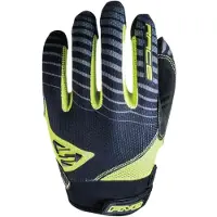 Five Gloves Five Race Kids Long Gloves Fluorescent Yellow || Maat: S