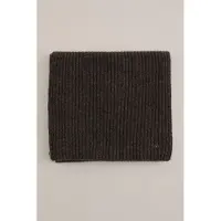 We fashion - Heren gebreide sjaal - Donkergrijs - Maat: One Size