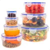 Max Home 16558 Luchtdichte Plastic Containers 008 Tot Set 3.6l