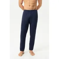 Mey Pyjamabroek 'Relax Tuned' navy