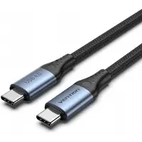 Vention USB-C to USB-C USB 4.0 5A 40Gbps Braided Cable 1m