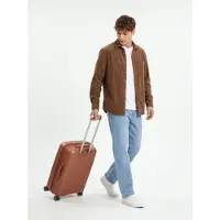 Jump Evae 4 wielen Cabinewagen 55 cm - Harde bagage - TSA slot - copper