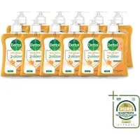 Dettol 12 x - Handzeep - Nourish - Honing & Vanille - 250 ml - Wasstrips - Handzeep - Antibacterieel - Handen Wassen - Handen Verzorgen - Honing En Vanille