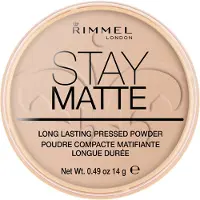 Rimmel London Stay Matte Pressed Powder gezichtspoeder - 005 Silky Beige Make-up poeder