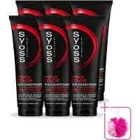 Syoss 6 x - Intense Color - Deep Conditioner - Kleurbehoud tot 12 Weken - 250 ml - Bulkverpakking - Kleurbehoud - Douchemop - Gekleurd haar