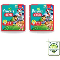 Pampers 2 x – Luierbroekjes – Baby Dry Pants Paw Patrol Maat 4 – 25 Luiers - Grootverpakking - Vaatwasstrips - Baby Luier - Luierbroek - Droge Luier - Luier Voor Baby - Luier Broek