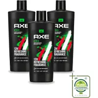 Axe 3 x – Douchegel – Africa – 700 ml - Grootverpakking - Vaatwasstrips - Douchegel - Douchegel Africa - Douchegel Voor Mannen - Douchegel Warme Geur - Douchegel Kruidige Geur