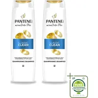 Pantene 2 x Pro-V Classic Clean Shampoo - 400 ml - Grote verpakking - 2 stuks
