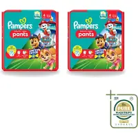 Pampers 2 x – Luierbroekjes – Baby Dry Pants Paw Patrol Maat 4 – 25 Luiers - Wasstrips - Baby Luier - Luierbroek - Droge Luier - Luier Voor Baby - Luier Broek
