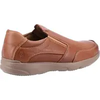 Hush puppies Aaron Leren Mannen Bruine Loafers