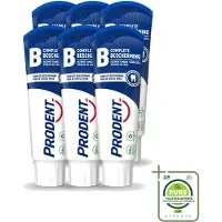 Prodent 6 x – Tandpasta – Complete Bescherming – Pro-Zinc Technologie – 75 ml - Grootverpakking - Vaatwasstrips - Tandpasta - Mondgezondheid - Antibacteriële Tandpasta - Pro-Zinc - Fluoridetandpasta
