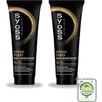 Syoss 2 x - Intense Oleo - Deep Conditioner - Voedt & Verzacht - 250 ml - Grootverpakking - Vaatwasstrips - Haarvoeding - Haarverzorging - Haarzacht - Haarpluis - Haarverzwaart