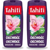 Tahiti 2 x - Douchegel - Orchidee - 100% Vegan - 300 ml - Voordeelverpakking - 2 stuks