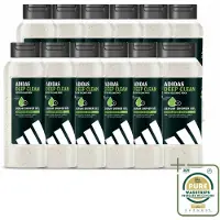 Adidas 12 x – Douchegel – Active Skin & Mind Deep Clean – 250 ml - Wasstrips - Douchegel - Huid Reinigen - Exfoliëren - Vulkanische Steen - Huid Hyderatatie