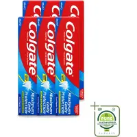 Colgate 6 x - Maximum Cavity Protection - Tandpasta - 100ml - Grootverpakking - Vaatwasstrips - Tandpasta - Gaatjesbescherming - Witte Tanden - Vlekverwijdering - Fluoridetandpasta