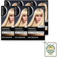 Syoss 6 x - Coloration 13-0 Ultra Plus Lightener - Haarverf - Grijsdekking - Vermindert Haarbreuk - Maximale Oplichting - Wasstrips - Haarverf - Grijsdekking - Oplichting - Keratine - Haarverzorging