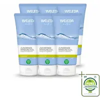 Weleda 6 x - Reinigingsgel Zuiverend - Voor onzuivere huid - 100 ml - Grootverpakking - Vaatwasstrips - Zuiverende Reiniging - Onzuivere Huid - Puistjes - Mee-eters - Natuurlijke Reiniging