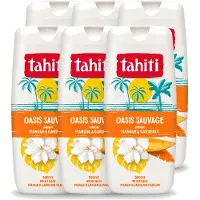 Tahiti 6 x - Douchegel - Wilde Oase - Mango & Gardenia - 315 ml - Voordeelverpakking - 6 stuks
