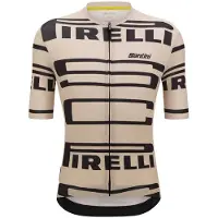 Santini Pirelli Korte Mouw Wielertrui