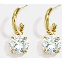 Yehwang Fae - Oorbellen - Stainless Steel - Zirkonia - Goudlief.nl